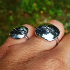Bague Galet Le Cerf Argenté