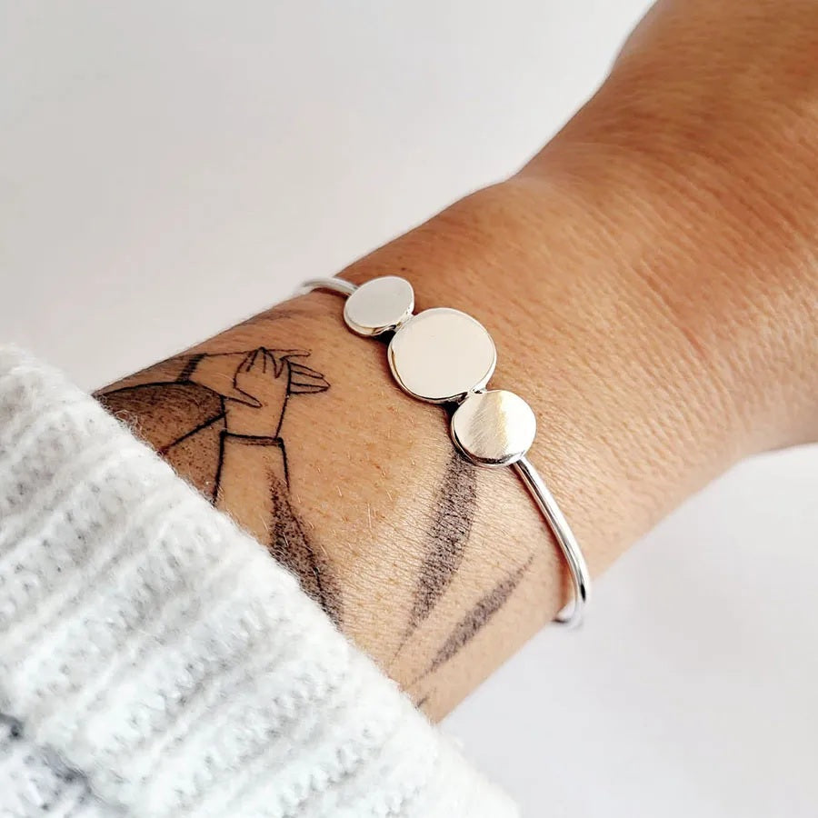 Bracelet 3 ptits points Le Cerf Argenté