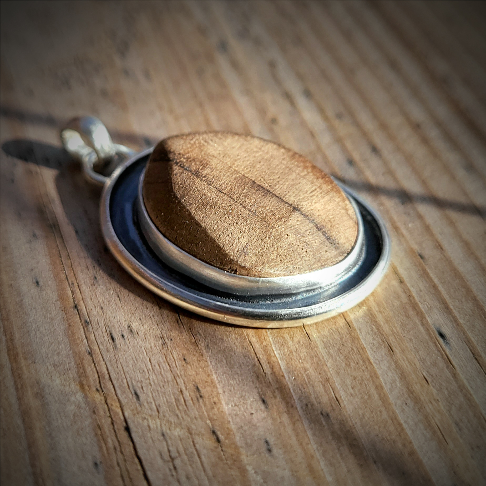 Collier Sève - Talisman noyer 2 – Image 2