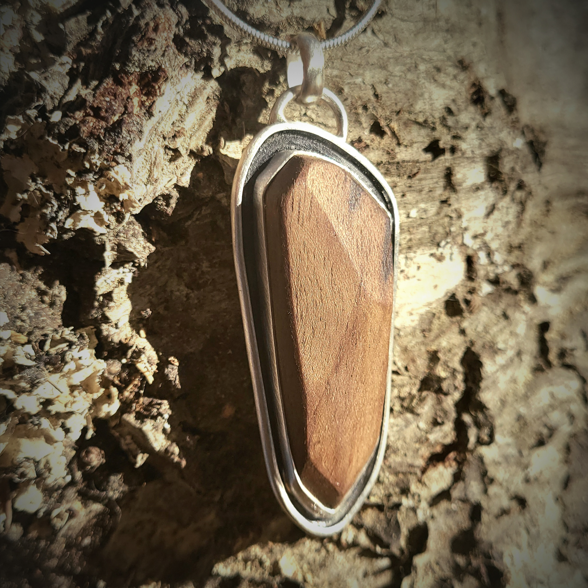 Collier Sève - Talisman noyer 1 – Image 2